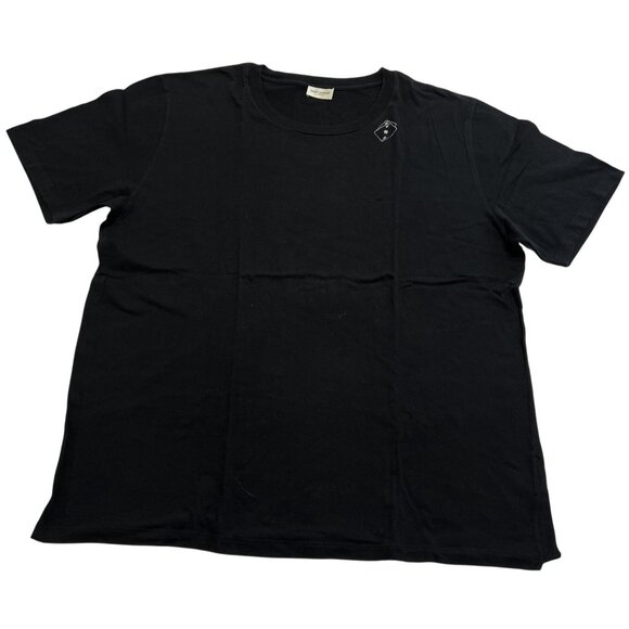 Saint Laurent Playing Cards T-Shirt in Black - Picture 1 of 4